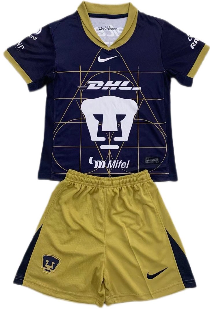 Kit infantil II Pumas Unam 2024 2025 Away